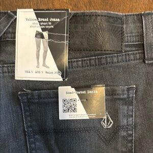 Volcom Gray Denim Shorts